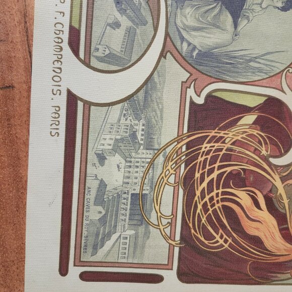 Printemps on vinyl canvas - Picture 4 of 4